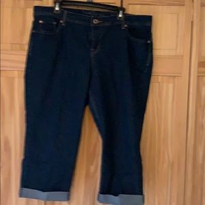 Faded Glory above knee Denim Jeans